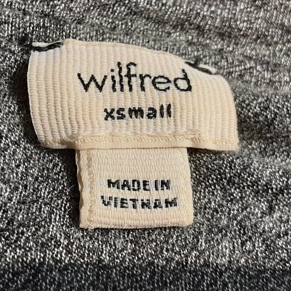 🌞 Aritizia Wilfred 2 x La Riviere Open Back Tops Grey and Black Size XS - Picture 12 of 16